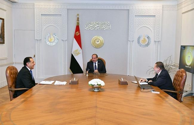 الرئيس السيسي يتابع الجهود المبذولة للاستمرار في خفض معدلات التضخم