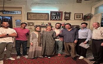 أول صور من كواليس فيلم «بنات فاتن» لـ يسرا
