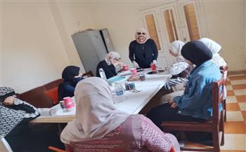 "الشباب والرياضة": استمرار ورش "مبادرة حرفتك مهنتك" لعضوات أندية الفتاة بالغربية
