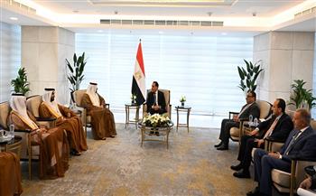 رئيس الوزراء يستقبل ولي عهد إمارة الفجيرة