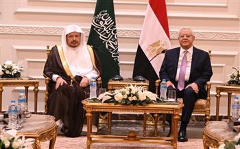 رئيس «النواب» يستقبل رئيس مجلس الشوري السعودي بالعاصمة الإدارية الجديدة