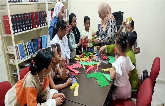 قصور الثقافة تنظم لقاءات توعوية وورش فنية للأطفال في الحمراوين وحدربة والقصير 