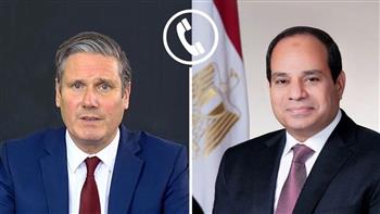 الرئيس السيسي يثمن الموقف البريطاني الإيجابي تجاه تطورات القضية الفلسطينية   