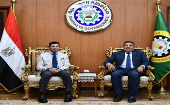وزير الرياضة يصل محافظة الدقهلية لافتتاح وتفقد عدد من المنشآت
