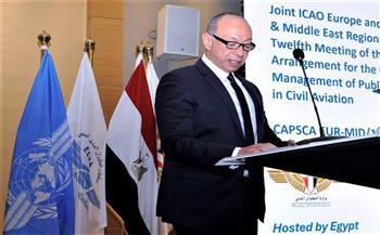  أثناء الاجتماع الـ12 لبرنامج «CAPSCA» بالقاهرة  تبادل الخبرات بين الدول فى الطوارئ الصحية بـ«الطيران المدنى»