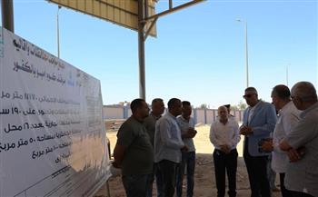 محافظ أسوان يتفقد مشروع إنشاء مجمع المواقف الشرقى بكوم أمبو بتكلفة 27 مليون جنيه