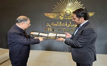 المتحف القومي للحضارة المصرية يستقبل وفدًا رفيع المستوى من الحزب الشيوعي الصيني
