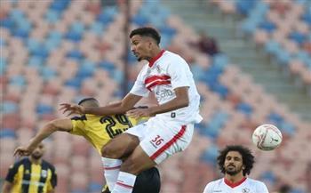 حسام عبدالمجيد يتعادل للزمالك أمام بتروجت في الدوري الممتاز