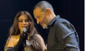 هيفاء وهبي تغني لـ ماجد المصري "رجب" فى حفلها بدبي