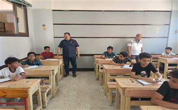 الشرقية: طلاب صفوف النقل يواصلون امتحانات الفصل الدراسي الثاني