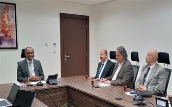 نائب وزير الإسكان يستقبل بعثة الوكالة الفرنسية لبحث مجالات التعاون