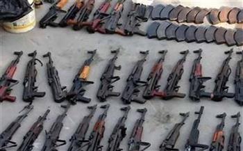 الداخلية تضبط 255 قطعة سلاح ناري وتنفذ 86 ألف حكما قضائيا متنوعا