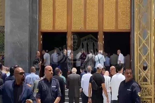 انتهاء مراسم تشييع جثمان أحمد الدجوي في غياب جدته