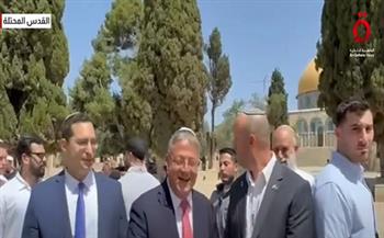 استفزاز جديد في القدس.. وزير الأمن القومي الإسرائيلي يقتحم الأقصى برفقة المستوطنين