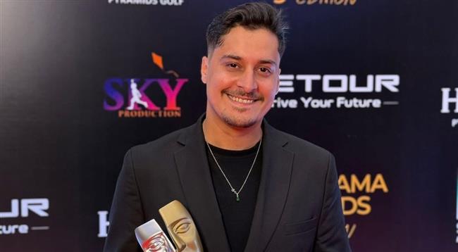 محمد ناصر أفضل ممثل صاعد في كأس إنرجي عن مسلسل النص