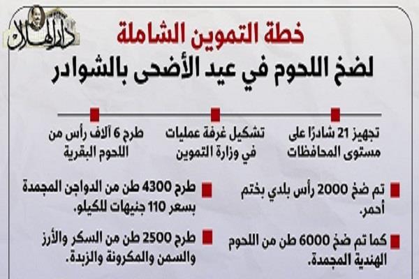 كيف استعدت «الزراعة» لاستقبال عيد الأضحى 2025؟.. إنفوجراف