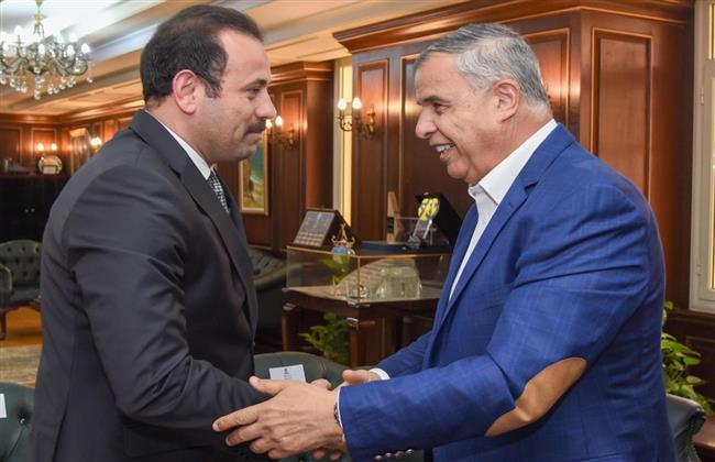محافظ الإسكندرية يستقبل وزير التموين والمدير التنفيذي لجهاز “مستقبل مصر” بديوان عام المحافظة