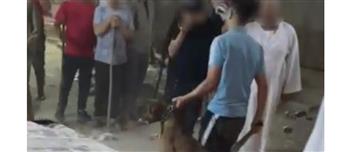 القبض على أبطال فيديو ممارسة أعمال البلطجة مستخدمين سلاح أبيض وكلب بالجيزة
