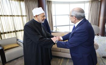 الإمام الأكبر يستقبل رئيس وزراء لبنان ويؤكِّد دعم الأزهر غير المحدود للشعب اللبناني