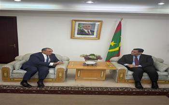 لقاء بين وزير الخارجية والوزير الأول الموريتاني في نواكشوط