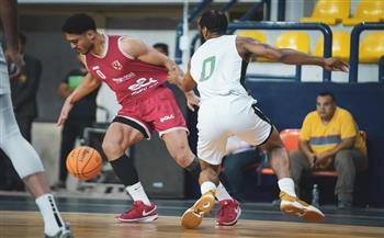 فوز رجال سلة الأهلي على الاتحاد السكندرى 88-76 بدوري السوبر المصري