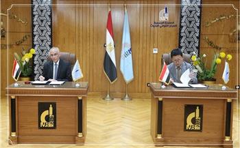 مباحثات بين القومي للبحوث وجامعة هاربين الصينية