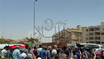 تشييع جثمان جدة وئام مجدي من مسجد الشربتلي بالتجمع الخامس | صور