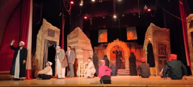 "مصر القديمة".. عرض مسرحي على المركز الثقافي بكفر الشيخ