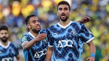 وليد الكرتي يسجل الهدف الثاني لبيراميدز في مرمى سيراميكا كليوباترا