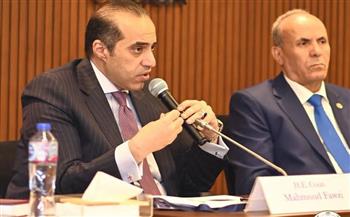 وزير الشئون النيابية: تطور منظومة حماية الاستثمارات الأجنبية شهد خلال العقود الأخيرة دعمًا متزايدًا