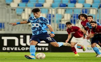بيراميدز يسجل الهدف الثالث في مرمى سيراميكا كليوباترا