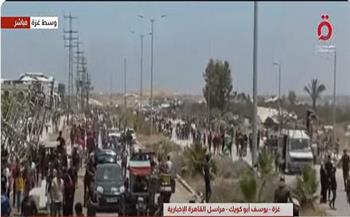 الاحتلال يقصف موقعًا قرب مركز توزيع مساعدات وسط غزة