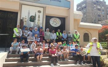 "بالألوان هنكافح الإدمان".. ورشة توعوية بمكتبة 6 أكتوبر العامة