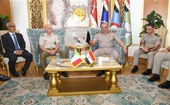 الفريق أحمد خليفة: حريصون على التعاون العسكرى مع إيطاليا