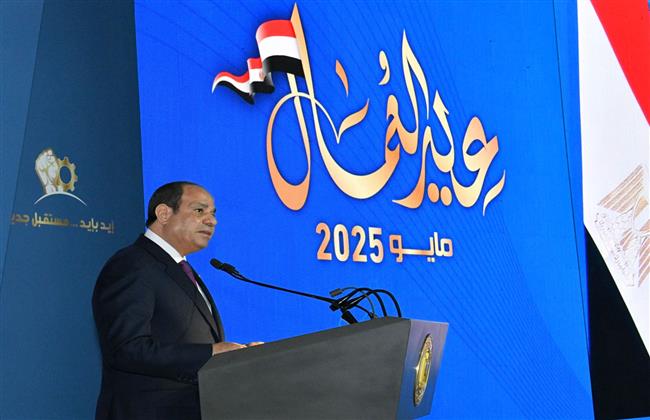 الرئيس السيسي: قانون العمل الجديد يشكل نقلة نوعية في مسيرة الحقوق العمالية   