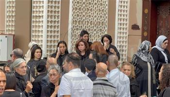 تشييع جنازة المنتج وليد مصطفى زوج كارول سماحة