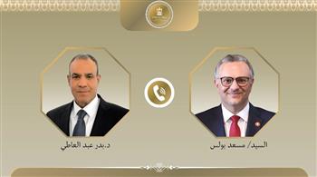 وزير الخارجية يؤكد حرص مصر على دعم الشعب السوري واحترام سيادة ووحدة وسلامة أراضيه