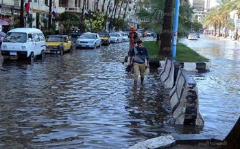 «الأرصاد»: ماحدث في الإسكندرية سببه تأثر المناطق الساحلية بمنخفض جوي متعمق