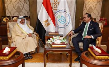 رئيس هيئة الرعاية الصحية يبحث مع رئيس الاتحاد العربي للطوارئ والأزمات سبل التعاون المشترك
