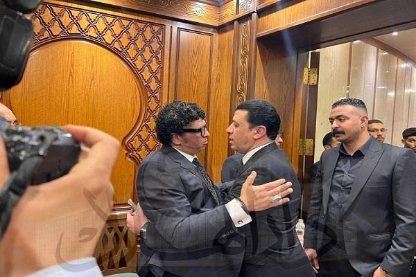 مصطفى كامل يتقدم التعازي في وفاة والد رئيس دار الأوبرا