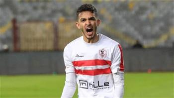 سيف جعفر يفوز بجائزة رجل مباراة الزمالك وفاركو