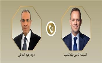 وزير الخارجية يتلقى اتصالًا هاتفيًا من نظيره الهولندي لبحث سبل تعزيز العلاقات الثنائية