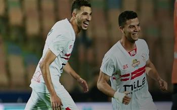 محمد شحاتة يسجل الأول للزمالك في مرمى فاركو بالدوري الممتاز