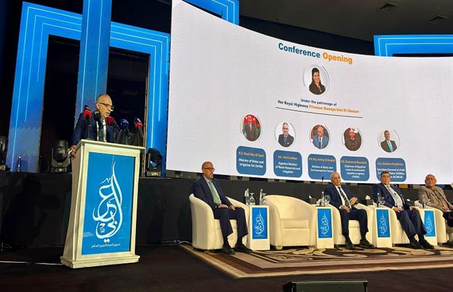 وزير الري يشارك في فعاليات "أسبوع المياه العربي السابع" بالأردن