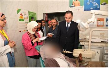نائب وزير الصحة يجري جولة مفاجئة على المنشآت الصحية بالشروق