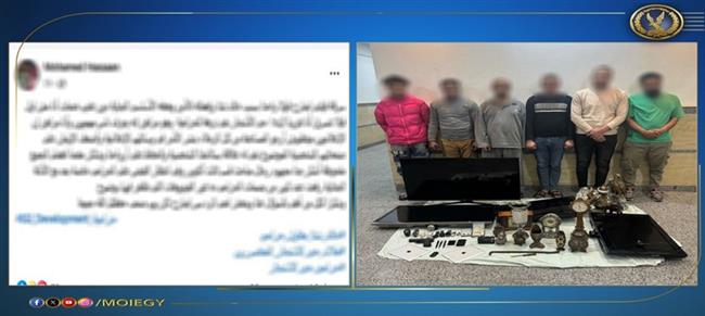  بعد 6 وقائع.. سقوط المتهمين بالسطو على فيلا في 6 أكتوبر