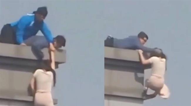 من شعرها.. أغرب طريقة لإنقاذ فتاة حاولت الانتحار (فيديو)