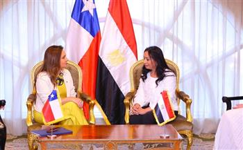 وزيرة التضامن تلتقي نائبة وزير خارجية تشيلي لبحث تعزيز التعاون في عدد من مجالات العمل المشتركة