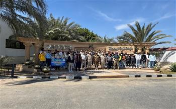 وزارة الرياضة تنظم زيارة لشباب الشمول المالي إلى قيادة قوات الصاعقة بأنشاص