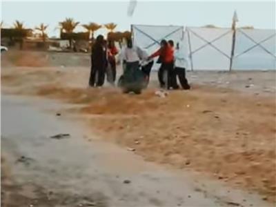 ضبط مجموعه فتيات تعدوا على زميلتهم بالضرب في مدينة العاشر من رمضان